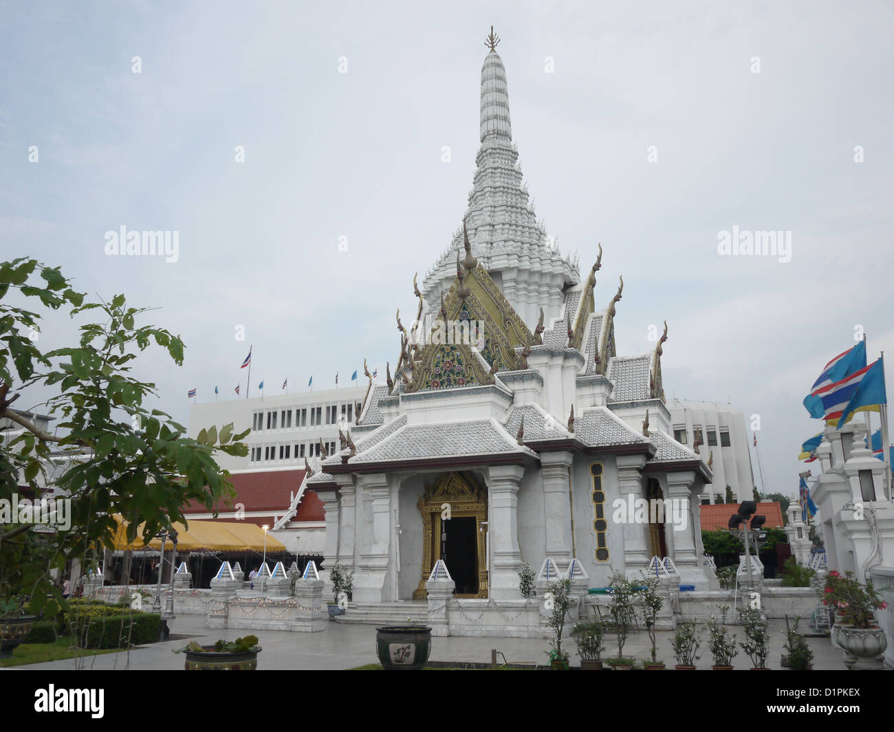 Bangkok Stadt Säule Schrein Stockfoto