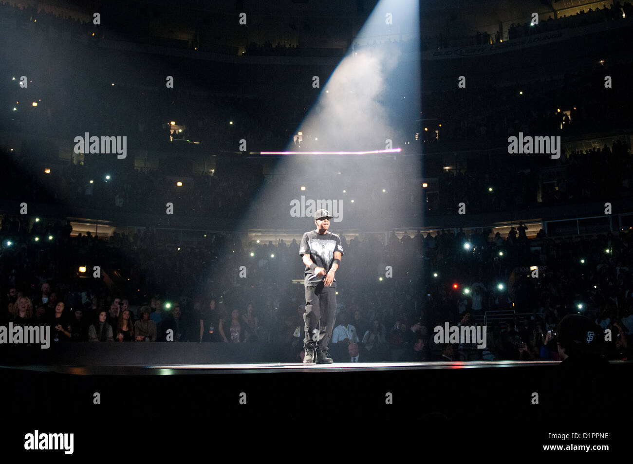 CHICAGO - 30 NOVEMBER: Jay-Z auf der 30. November 2011 in Chicago. MAX HERMANN/ALAMY Stockfoto