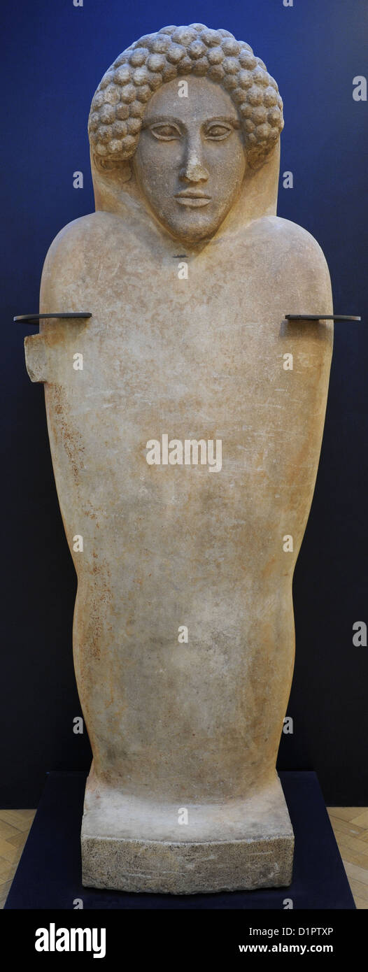 Phönizische Reich. Nördlichen Libanon. Sarkophag. Marmor. 480-450 V. CHR.. National Museum of Denmark. Stockfoto