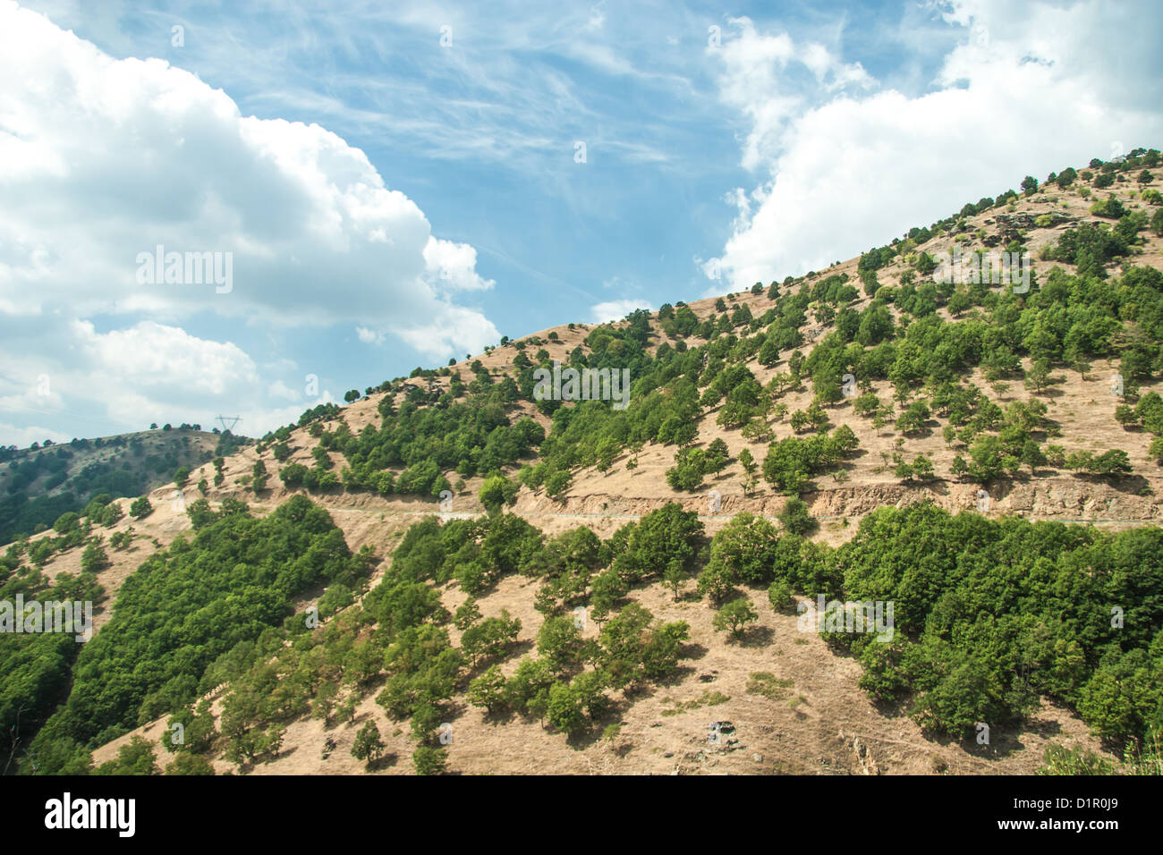 Mountain View - Nationalpark Olymp, Griechenland Stockfoto