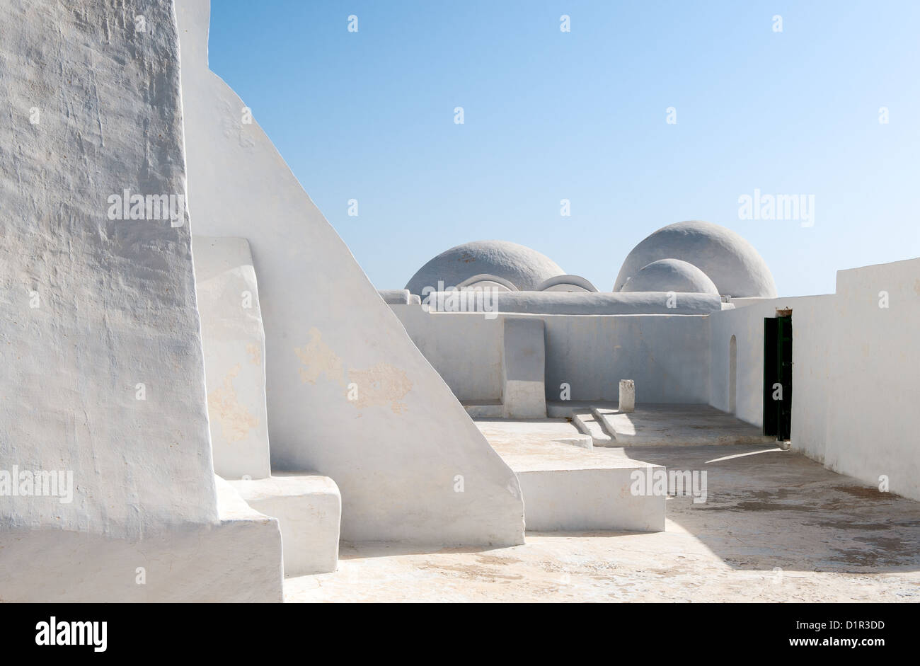 Südlich von Tunesien, Djerba, die alten Fadh Loon Moschee Stockfoto