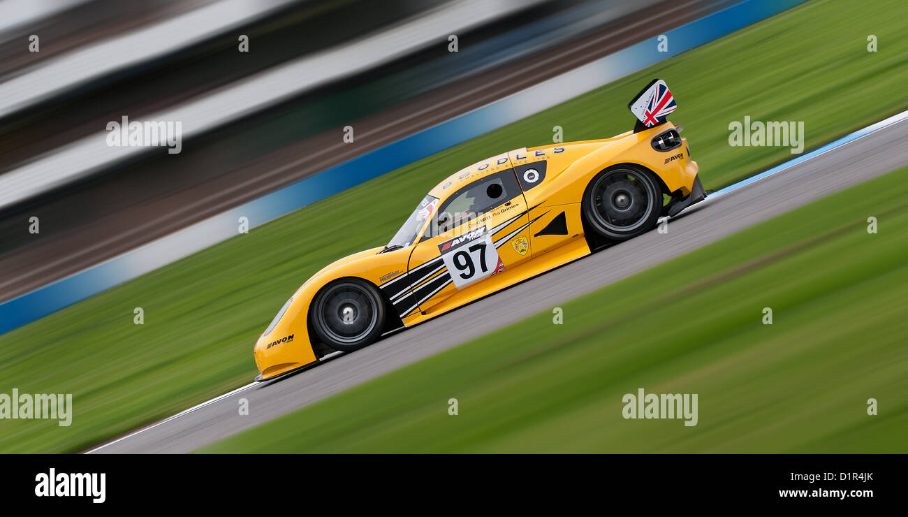 David Witt/Tou Grimm - Chevron GR 8 - Jordan Racing - Donington Park Stockfoto