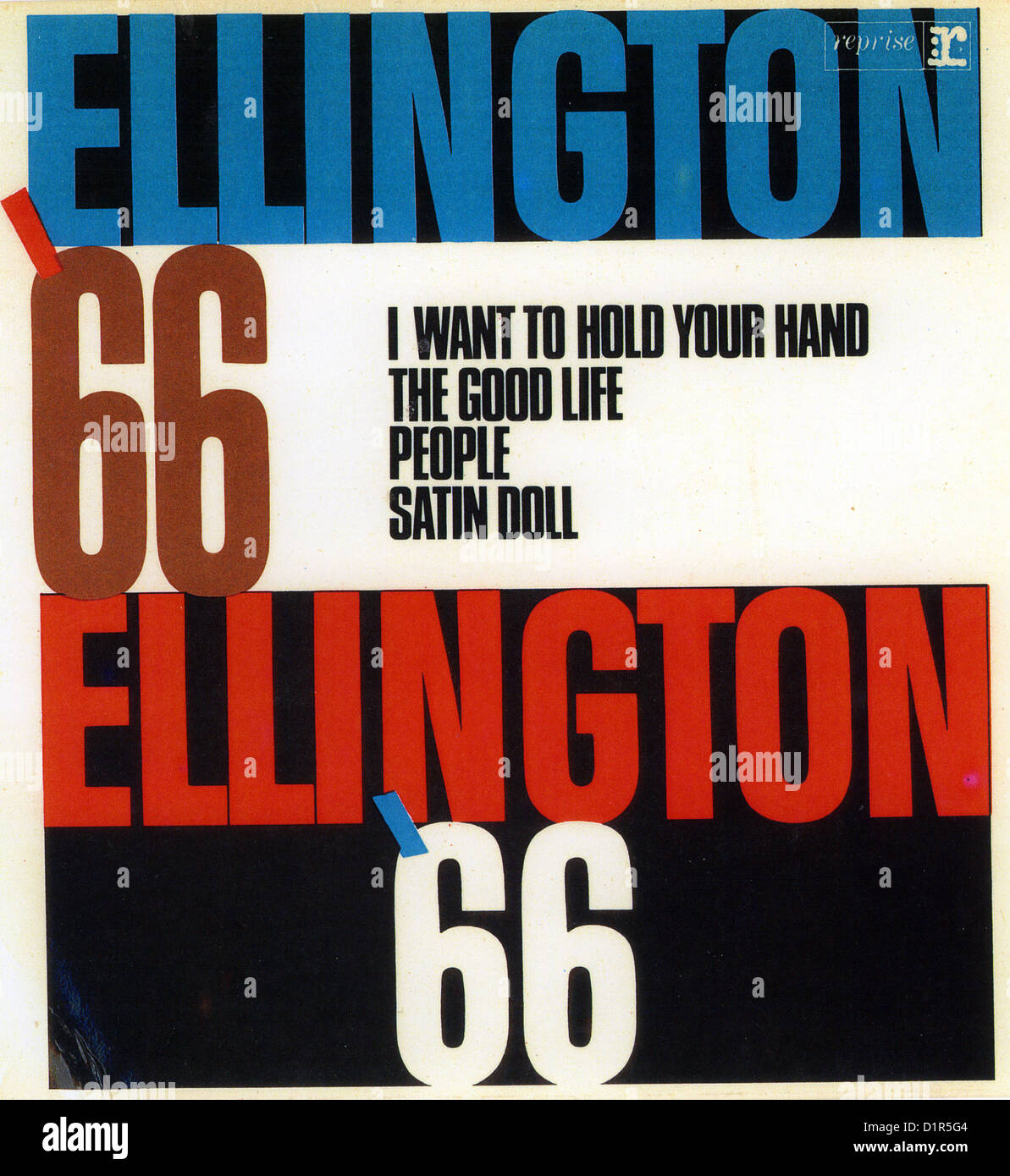 DUKE ELLINGTON (18991974) US Jazzmusiker. Cover von seiner 66Album