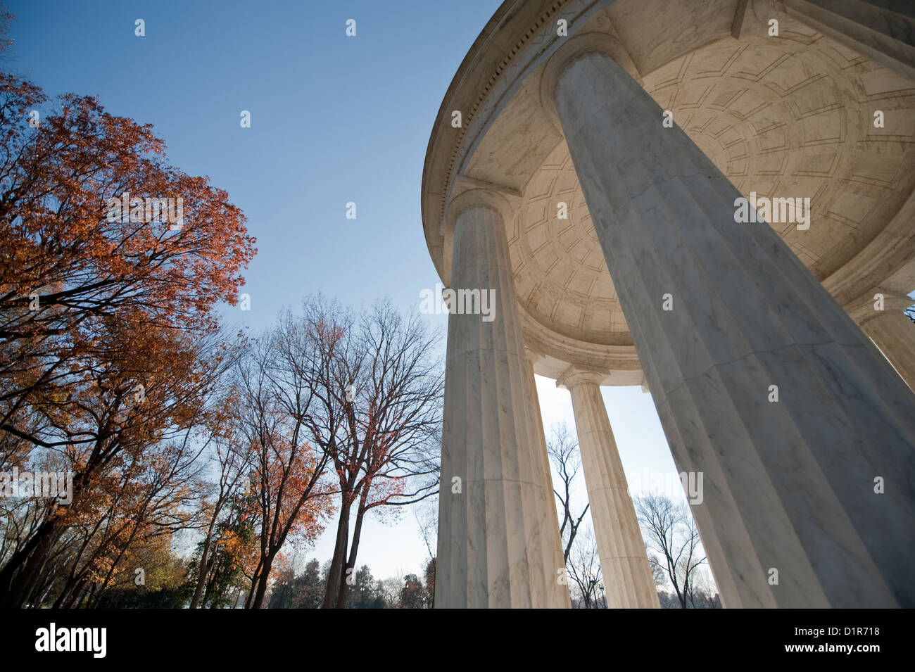 District Of Columbia World War I Memorial Tempel im West Potomac Park, Washington DC, USA Stockfoto