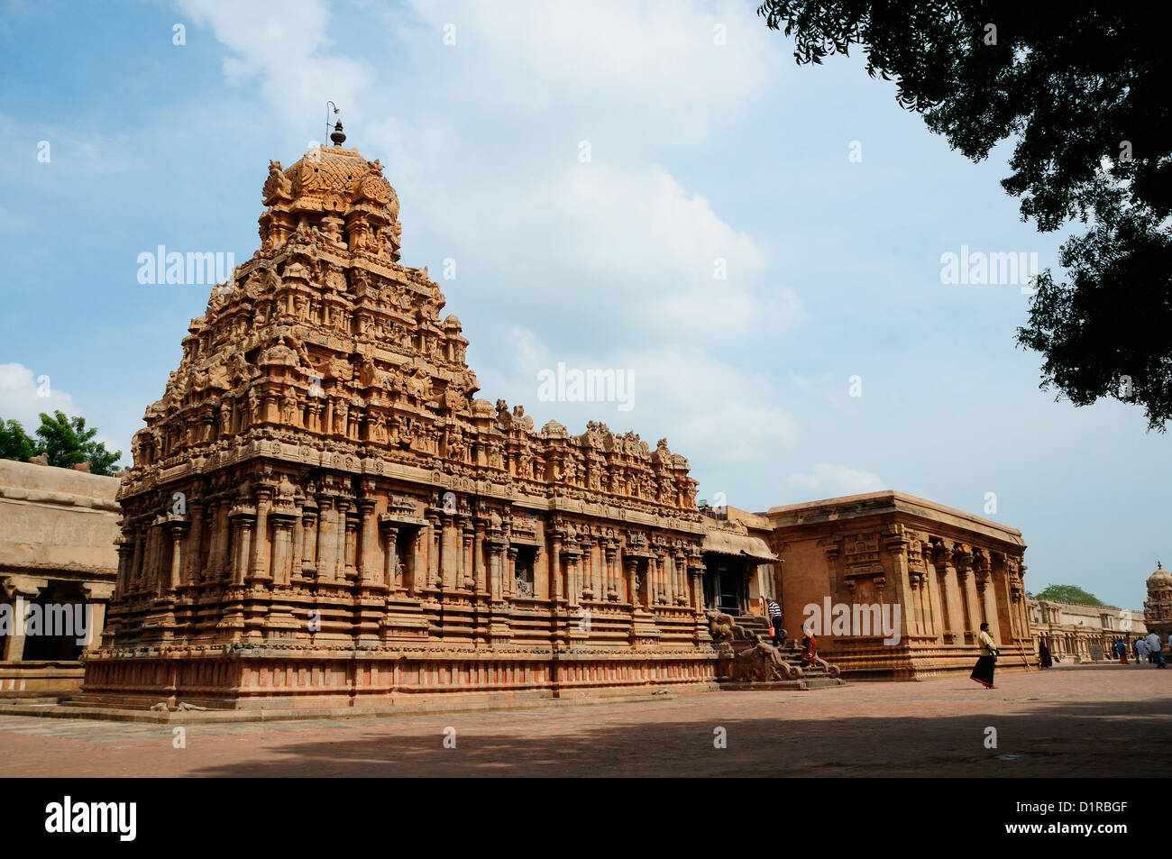 Große Tempel Thanjavur Stockfoto