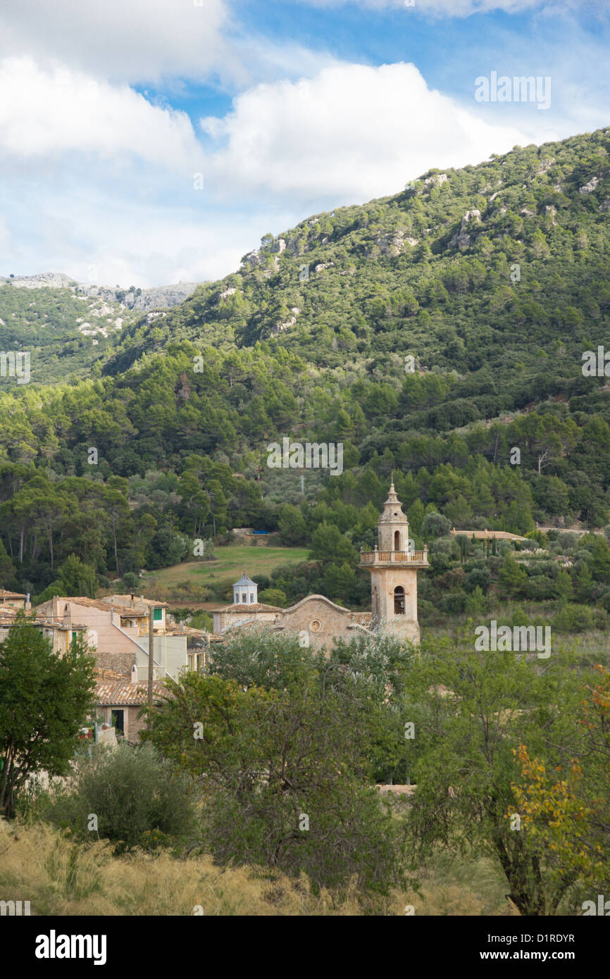 Echte Cartuja de Valldemossa ist ein altes Kloster, Kirche und Gehäuse mehrere kulturelle Ausstellungen Stockfoto