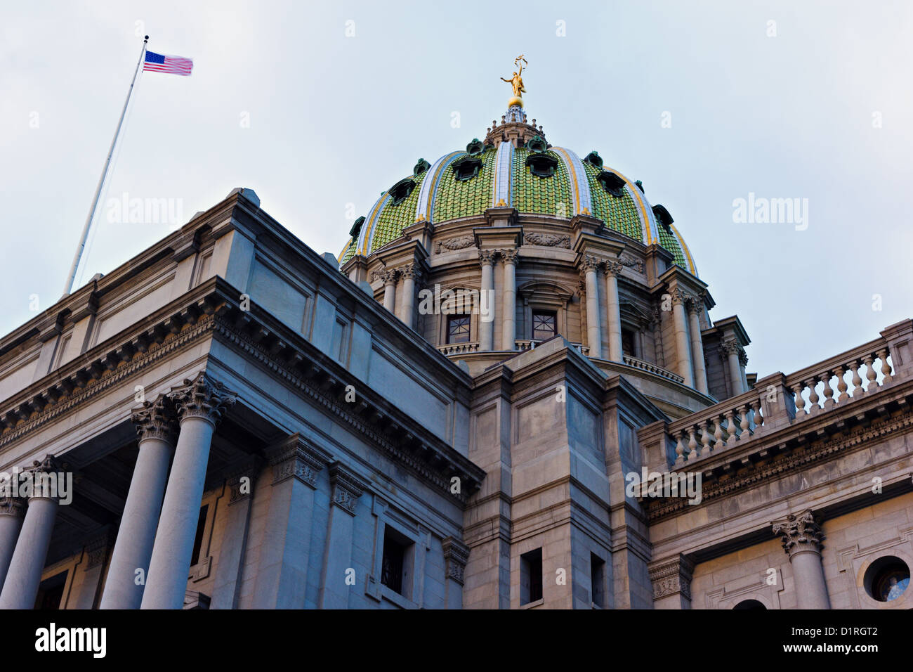 Harrisburg, Pennsylvania - State Capitol Building Stockfoto