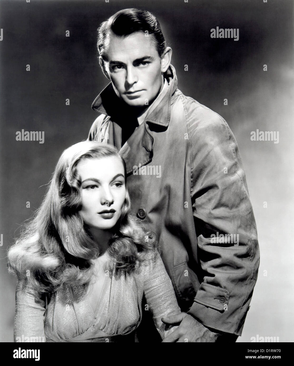 Diese Pistole für mieten 1942 Paramount Film mit Veronica Lake und Alan Ladd Stockfoto