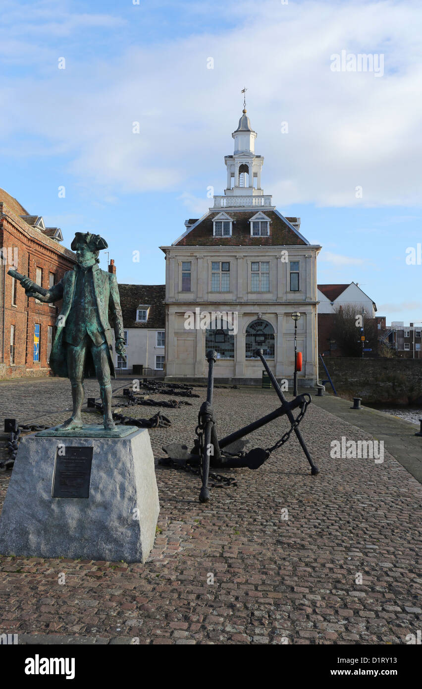 Das Custom House, Kings Lynn, Norfolk, Großbritannien Stockfoto