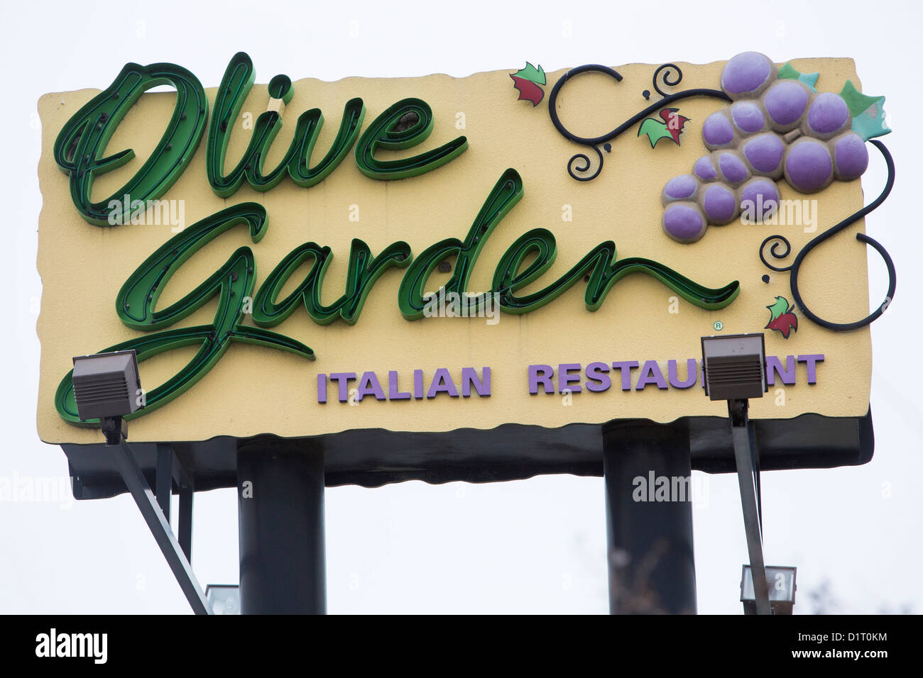 Eine Olive Garden legeres Kette Restaurant. Stockfoto