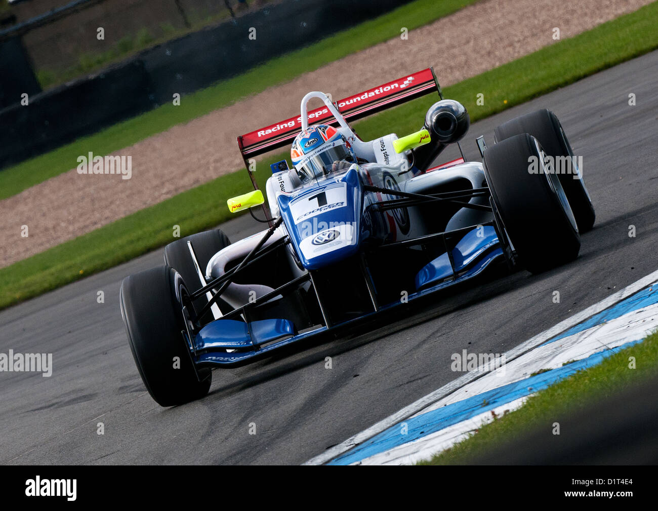 Champion Winner Jack Harvey GB Carlin Dallara F312 Volkswagon Cooper Reifen 2012 britische Formel 3 International Stockfoto