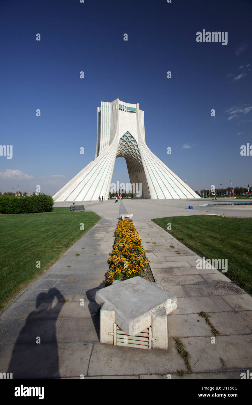 Das Azadi-Turm oder King Memorial Tower, Teheran, Iran Stockfoto