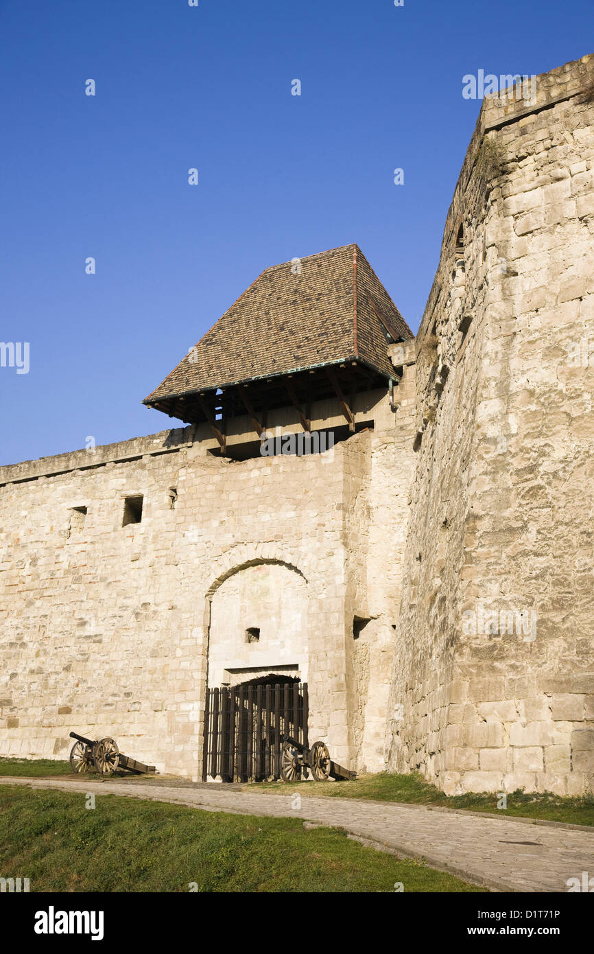 Eger-Burg war eine wichtige Festung gegen Invasionen aus dem Osmanischen Reich oder das mongolische Heer. Europa, Ungarn Stockfoto