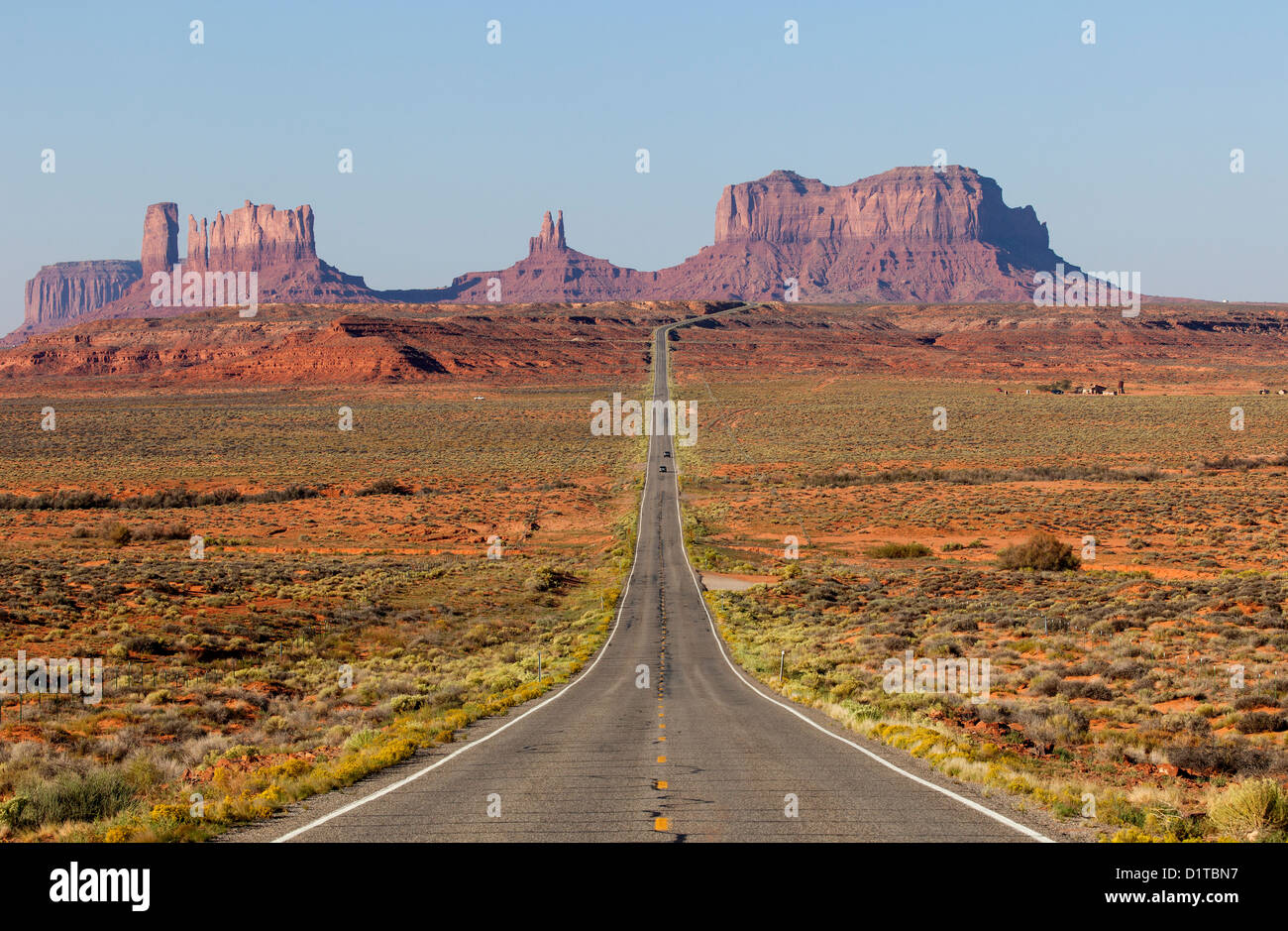 Monument Valley, Arizona / Utah, USA Stockfoto