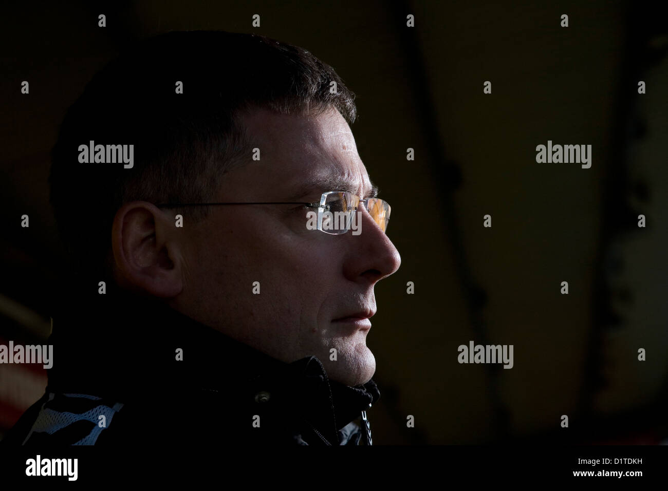 Craig Levein Scottish, ehemaliger Profi-Fußballer und ist ein ehemaliger Manager von der schottischen Fußball-Nationalmannschaft Stockfoto