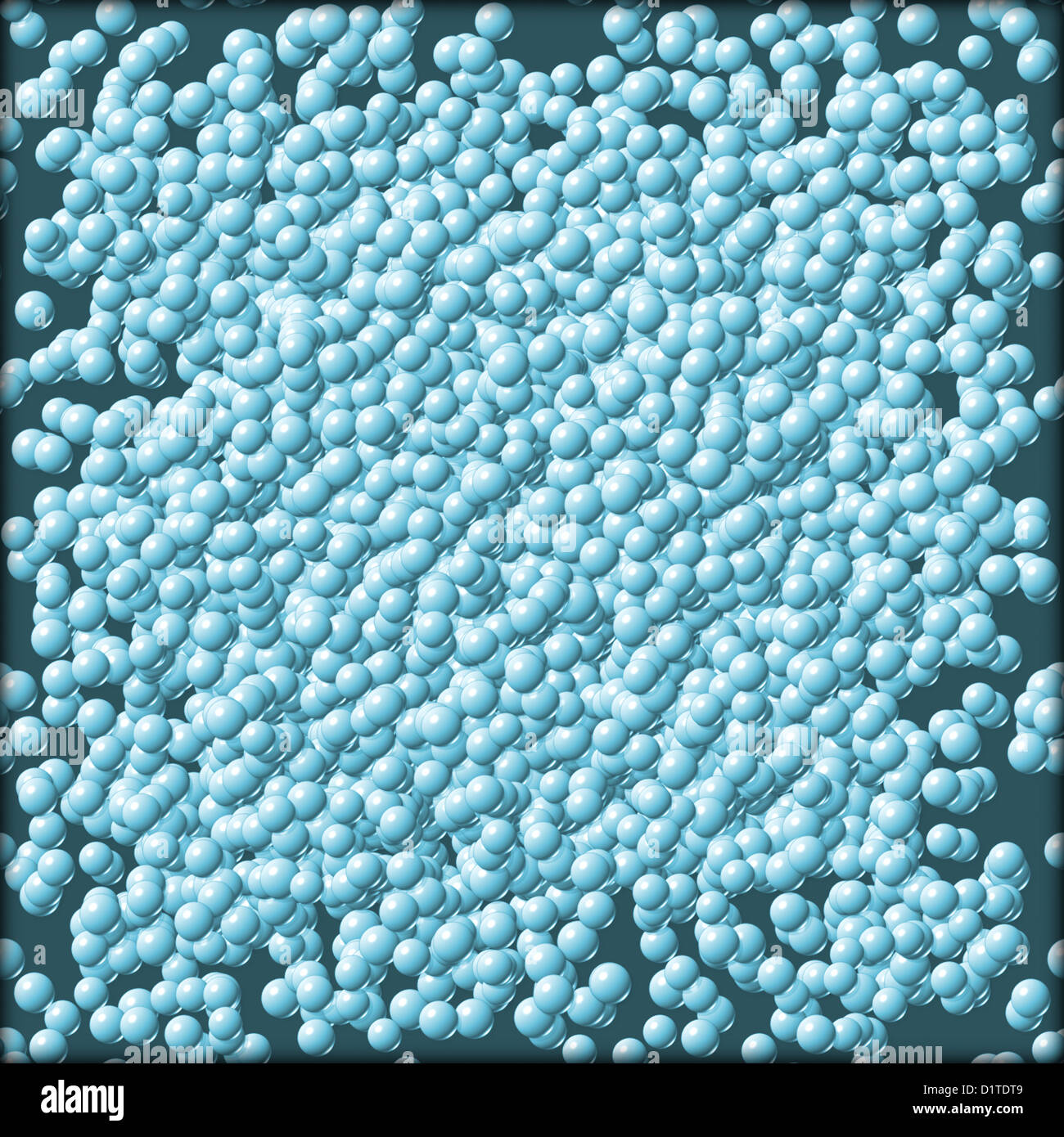 Blaue Kreise Hintergrundmuster Stockfoto