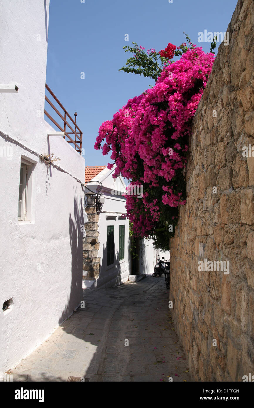 Lindos, Griechenland Stockfoto