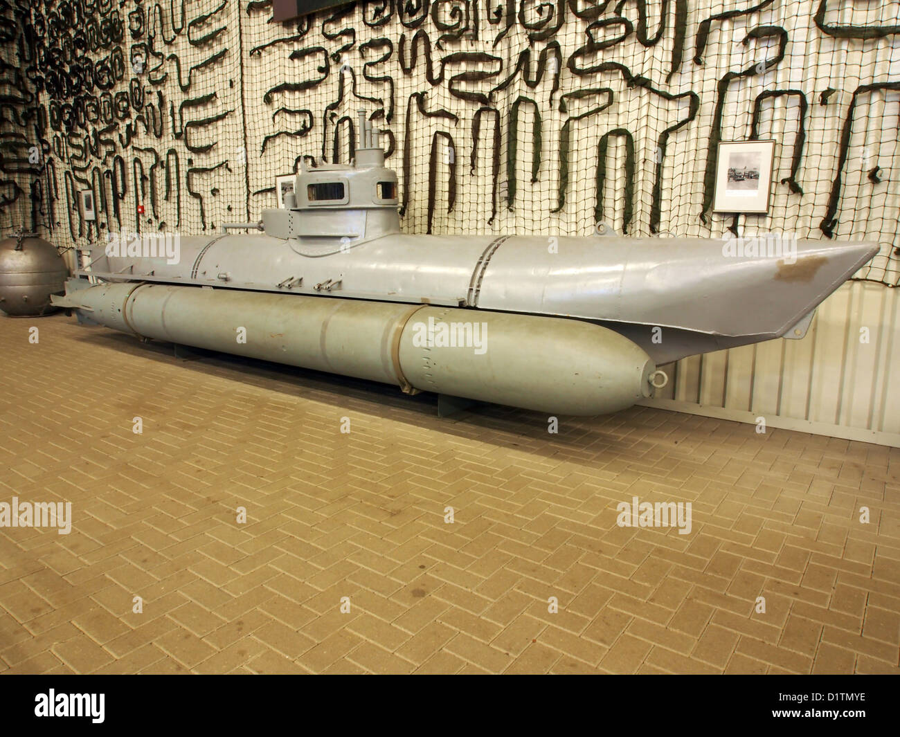 Kriegsmuseum Overloon... Biber (U-Boot) Stockfoto