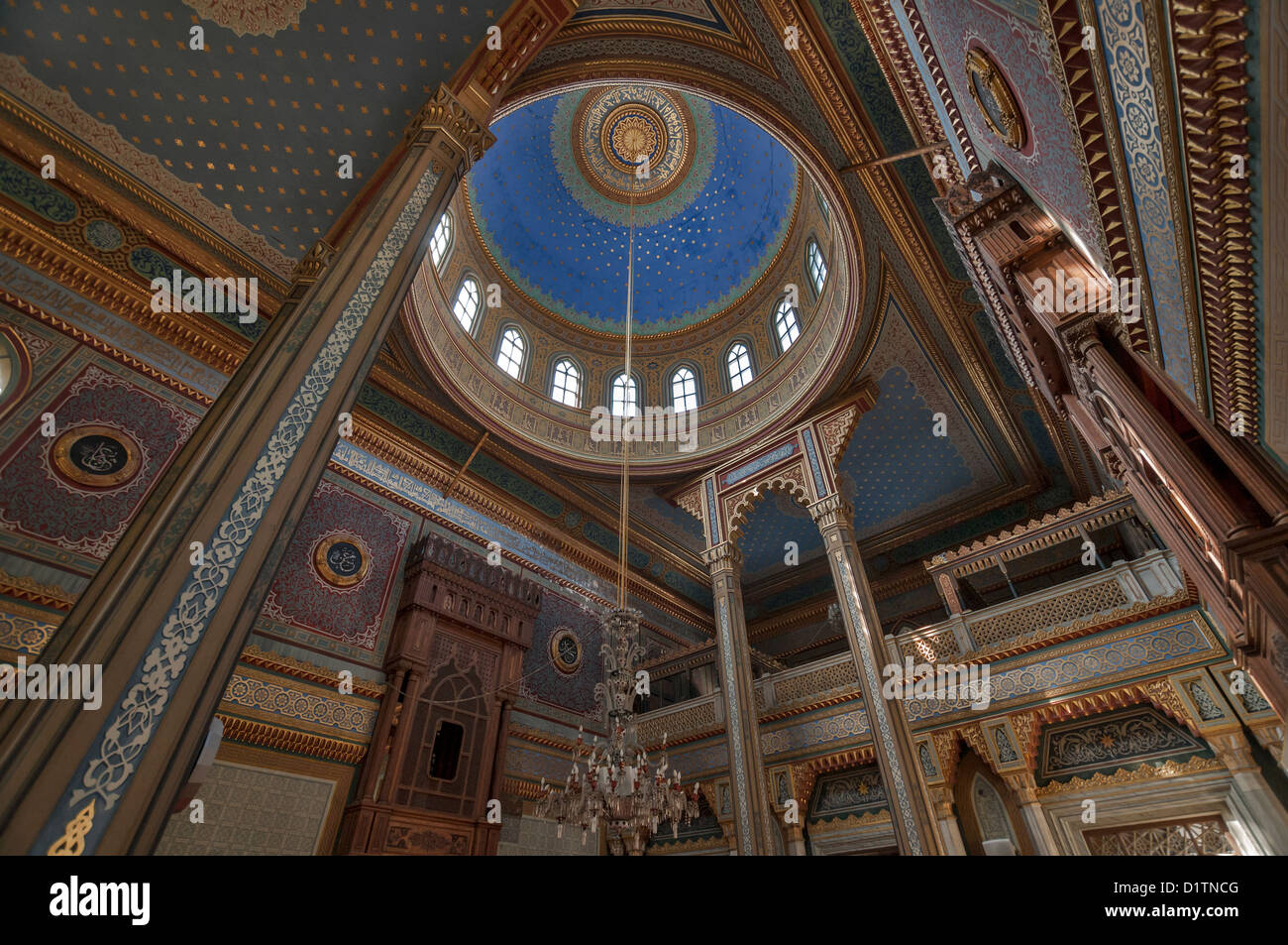 Die Yildiz Hamidiye Moschee ist eine osmanische imperiale Moschee befindet sich im Viertel Yildiz Besiktas Bezirk in Istanbul Stockfoto