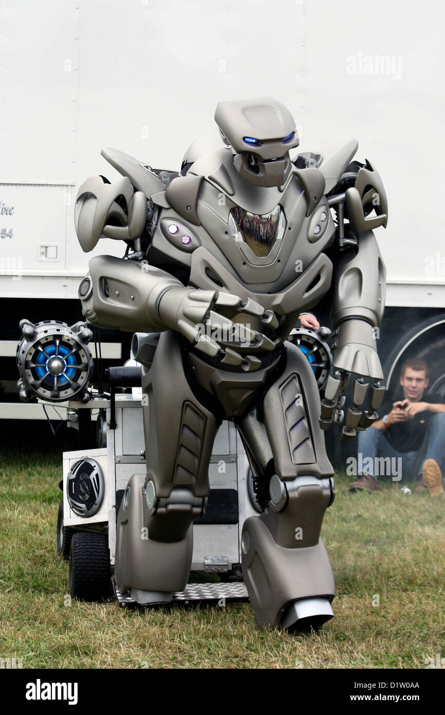 Titan der Roboter in der Romsey zeigen Hampshire UK Stockfoto