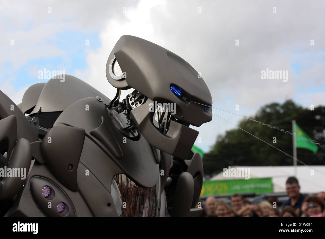 Titan der Roboter im Hampshire Romsey Show Stockfoto