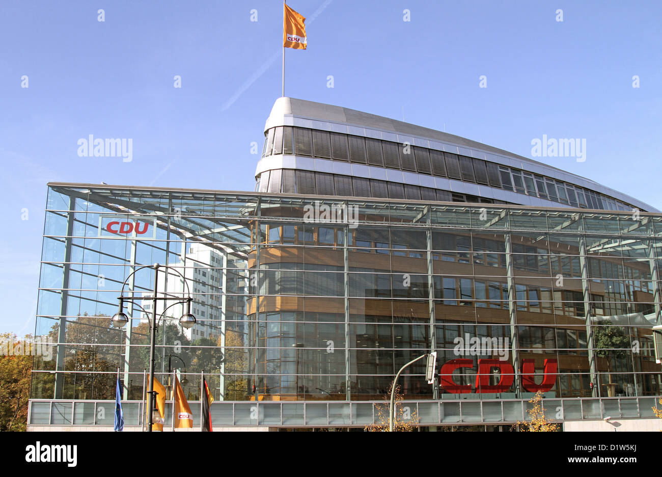Berlin, Deutschland, Konrad-Adenauer-Haus, der CDU-Parteizentrale Stockfoto