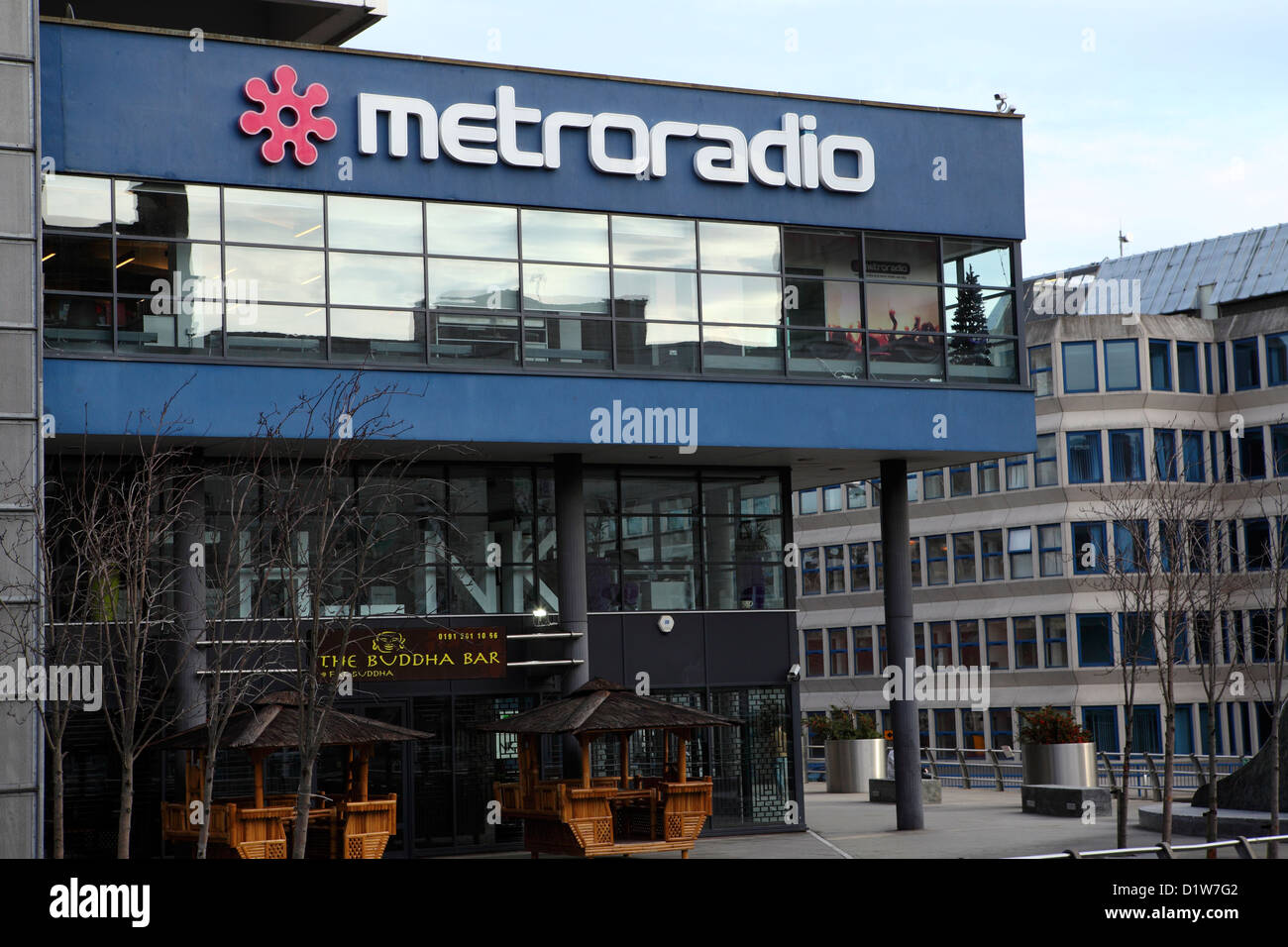 Metro Radio Station Sitz in Newcastle, England. Stockfoto Metro Radio Station Sitz in Newcastle, England. Stockfoto