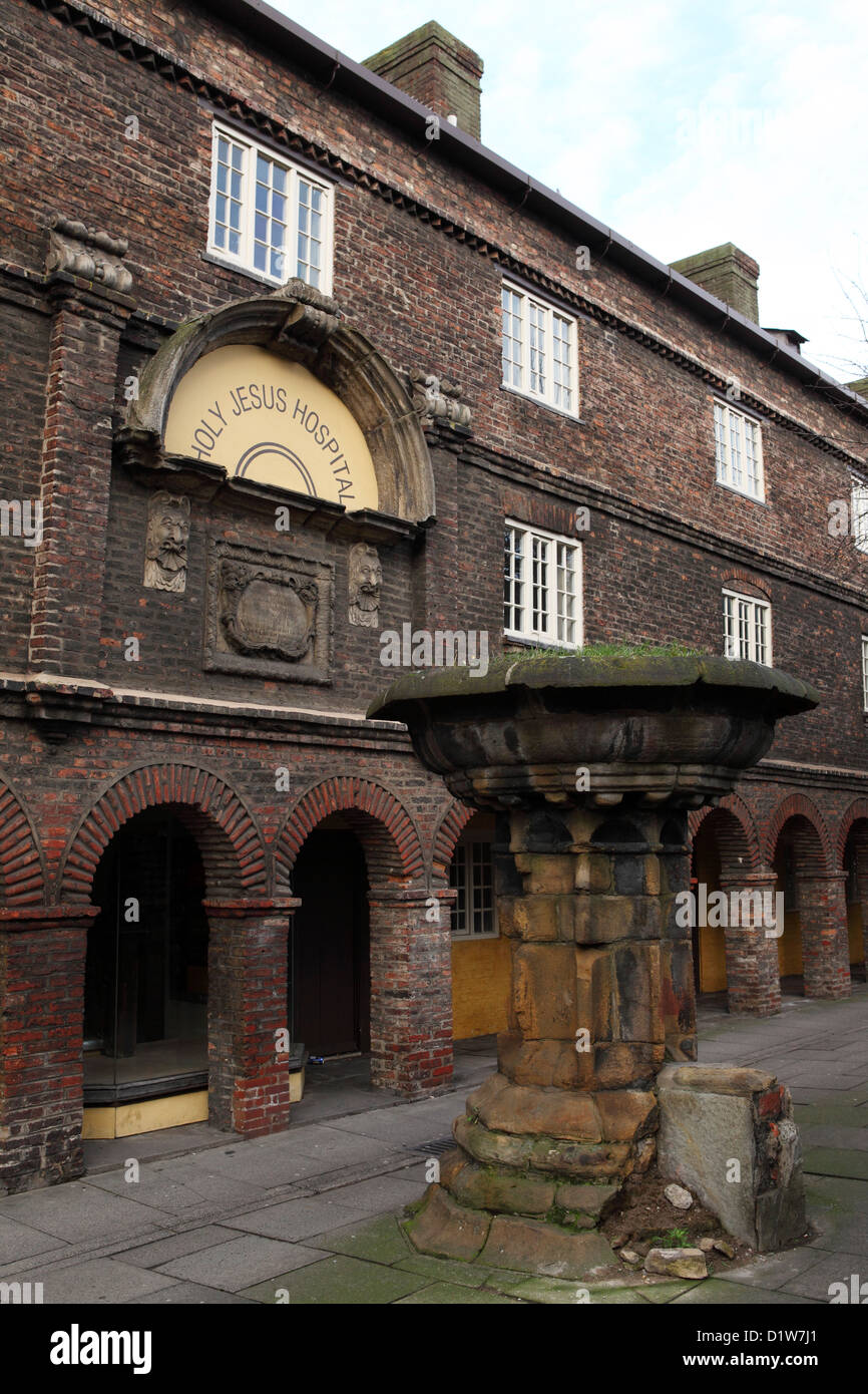 Heilig-Jesus-Spital in Newcastle, England. Stockfoto