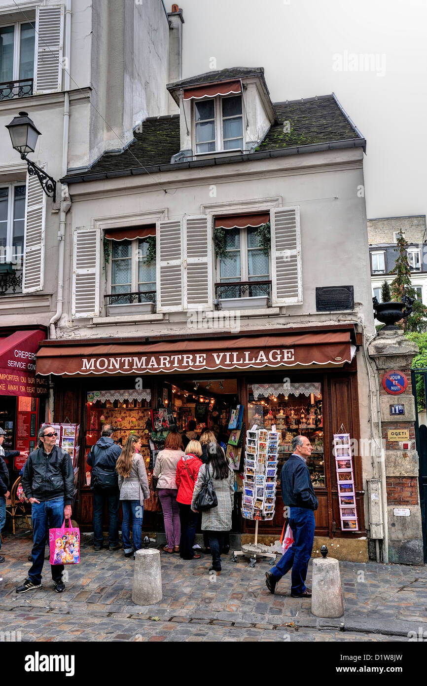 Montmartre Stockfoto