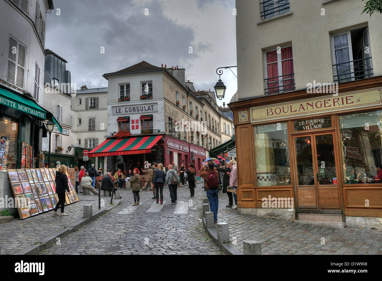 Montmartre Stockfoto