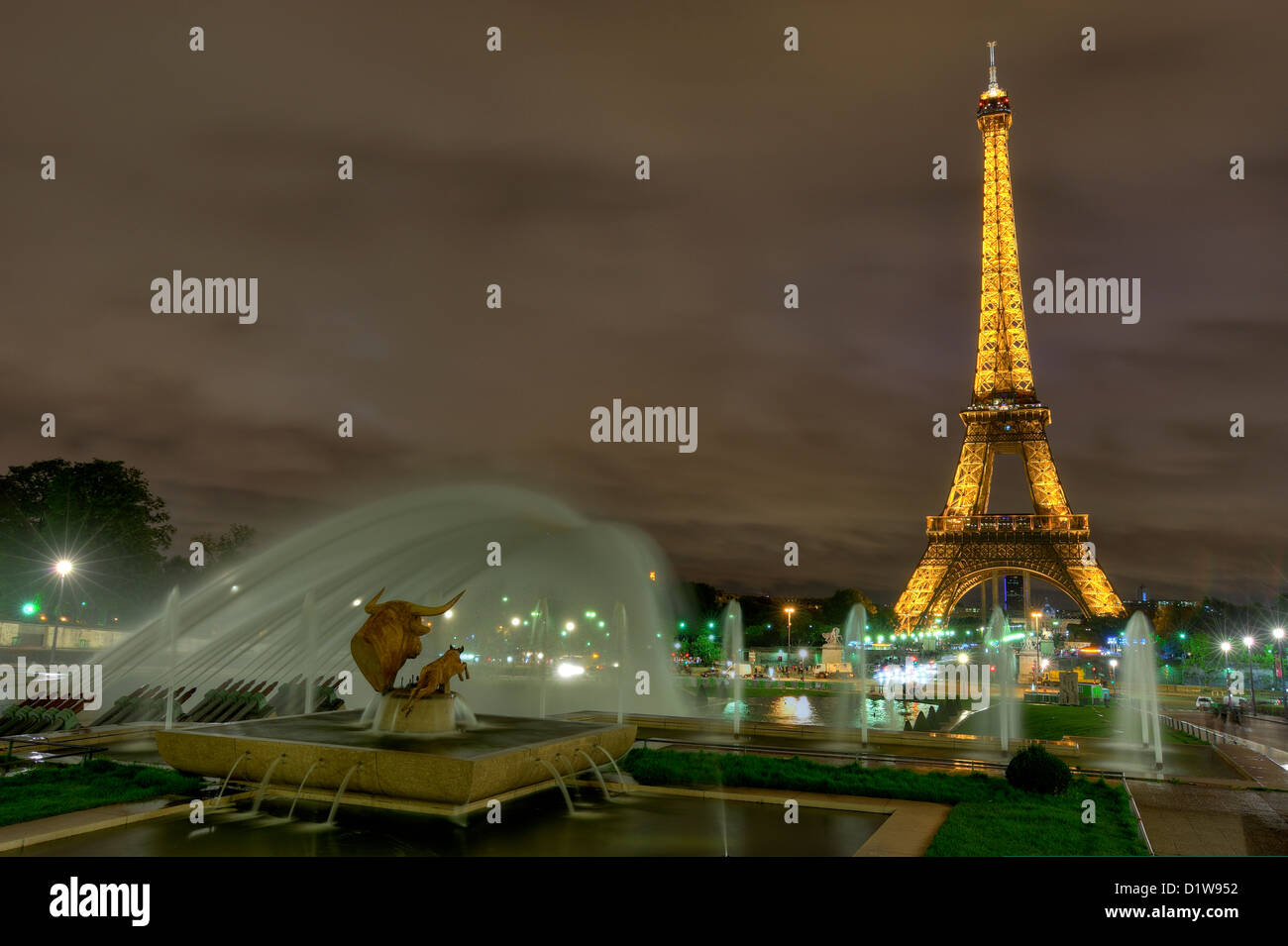 Tour Eiffel Paris Stockfoto