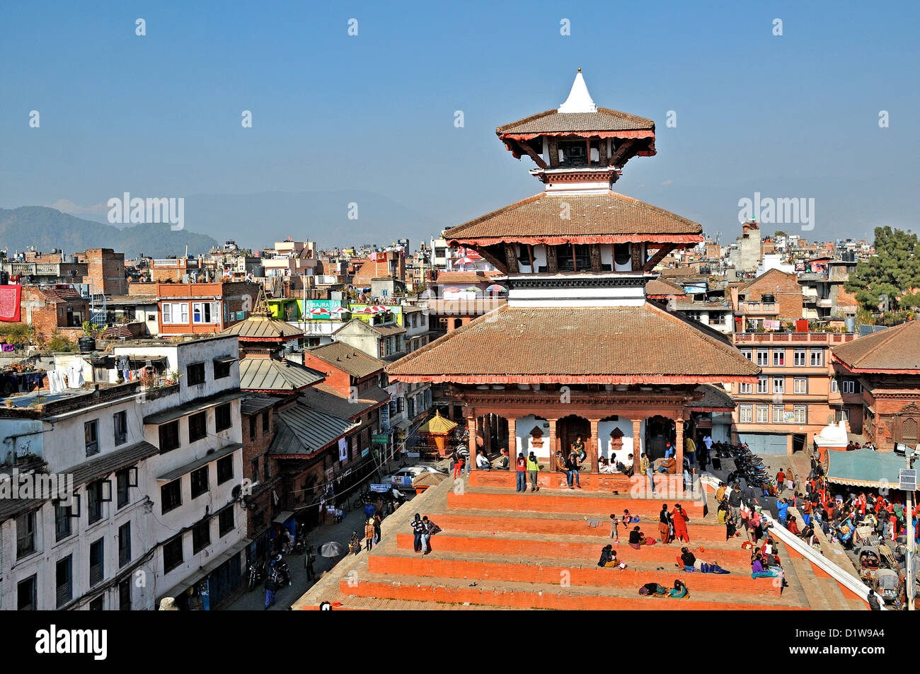 Tempel-Durbar Square Kathmandu-Nepal Stockfoto