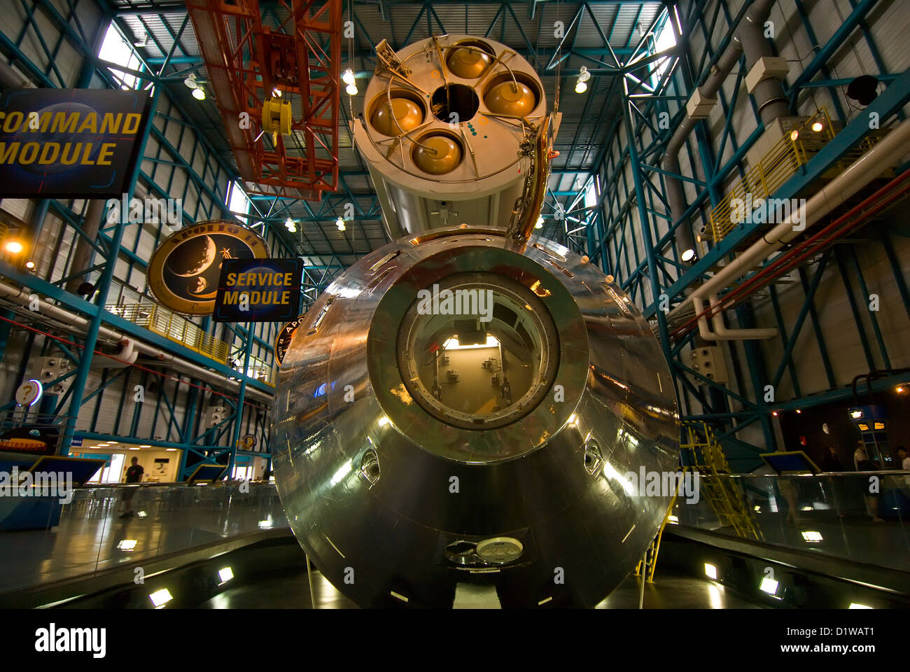 Lunar Command und Suppor Module Kennedy Space Center Visitor Center, Florida Stockfoto