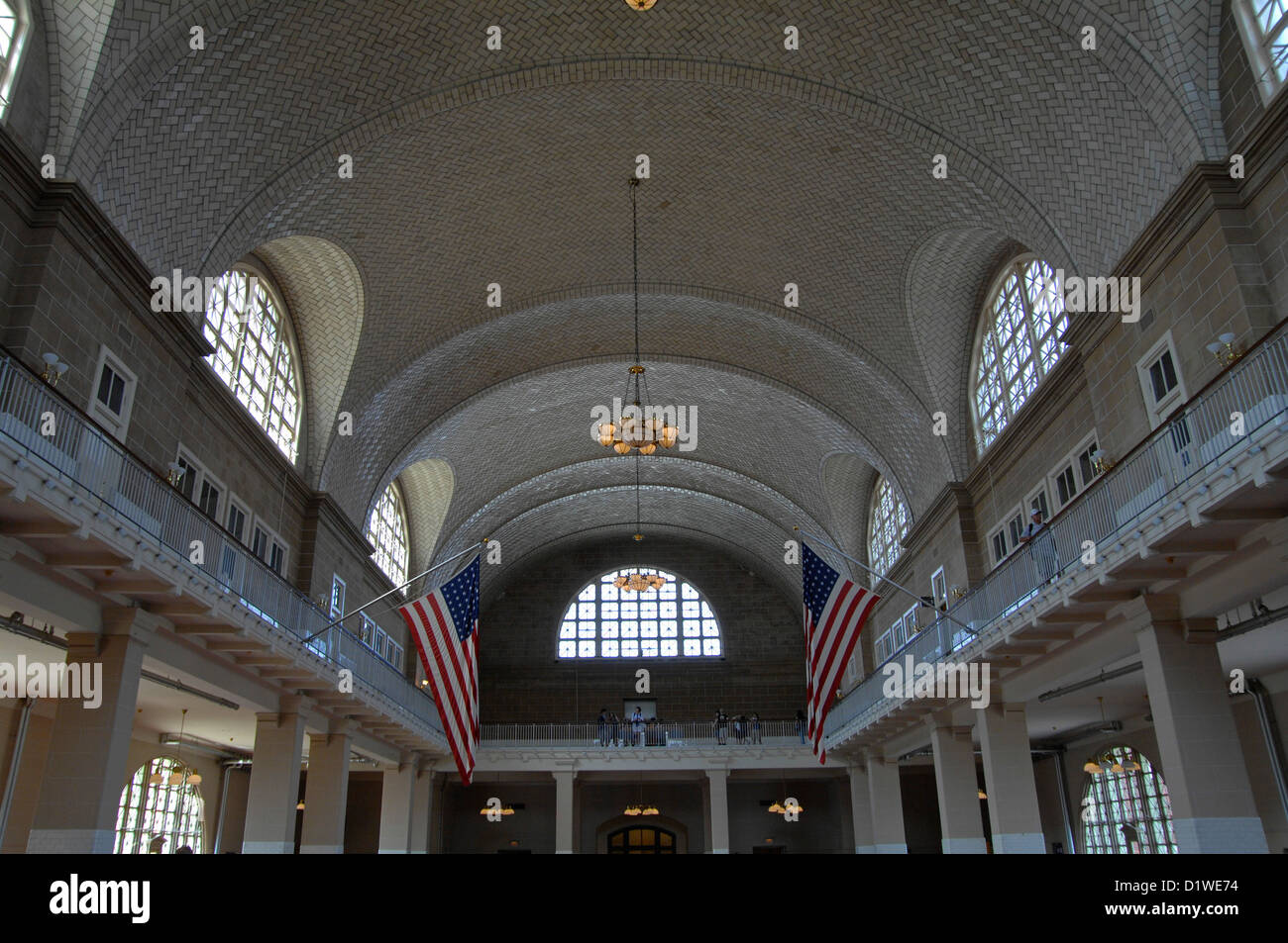Ellis Island Immigration Museum, New York City, USA Stockfoto