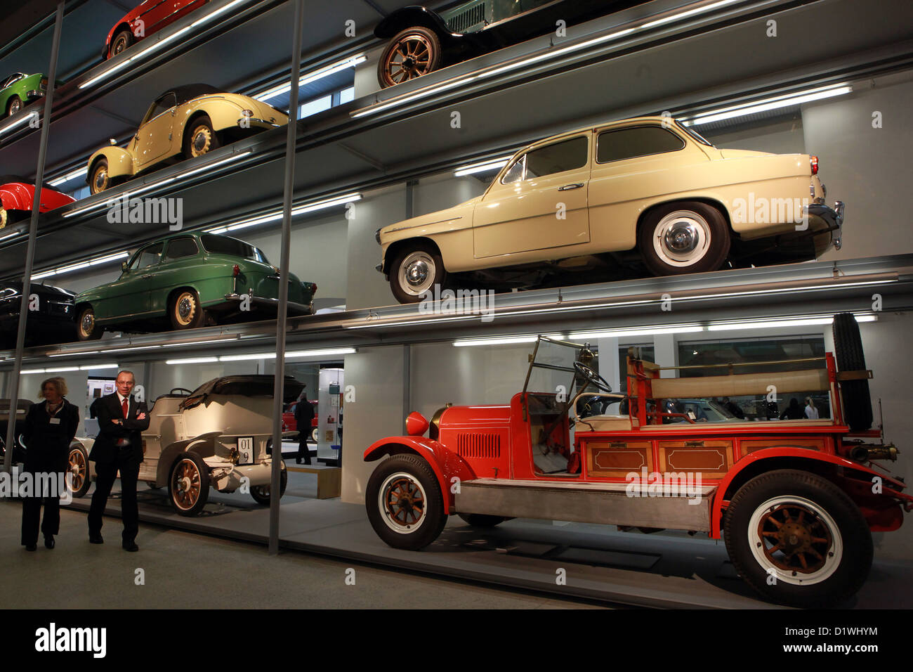 Skoda Auto Museum Mlada Boleslav Tschechische Republik Stockfoto