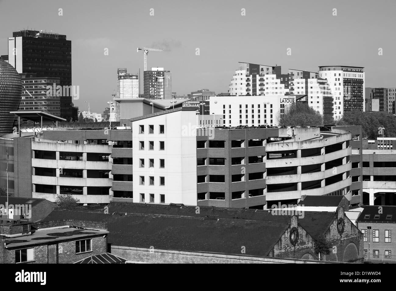 Stadtzentrum von Birmingham, UK Stockfoto