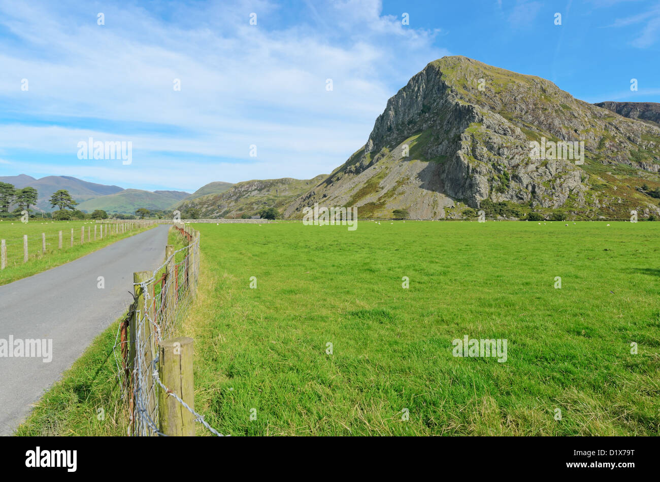 Craig yr Aderyn in Snowdonia-Nationalpark Gwynedd Wales. Stockfoto