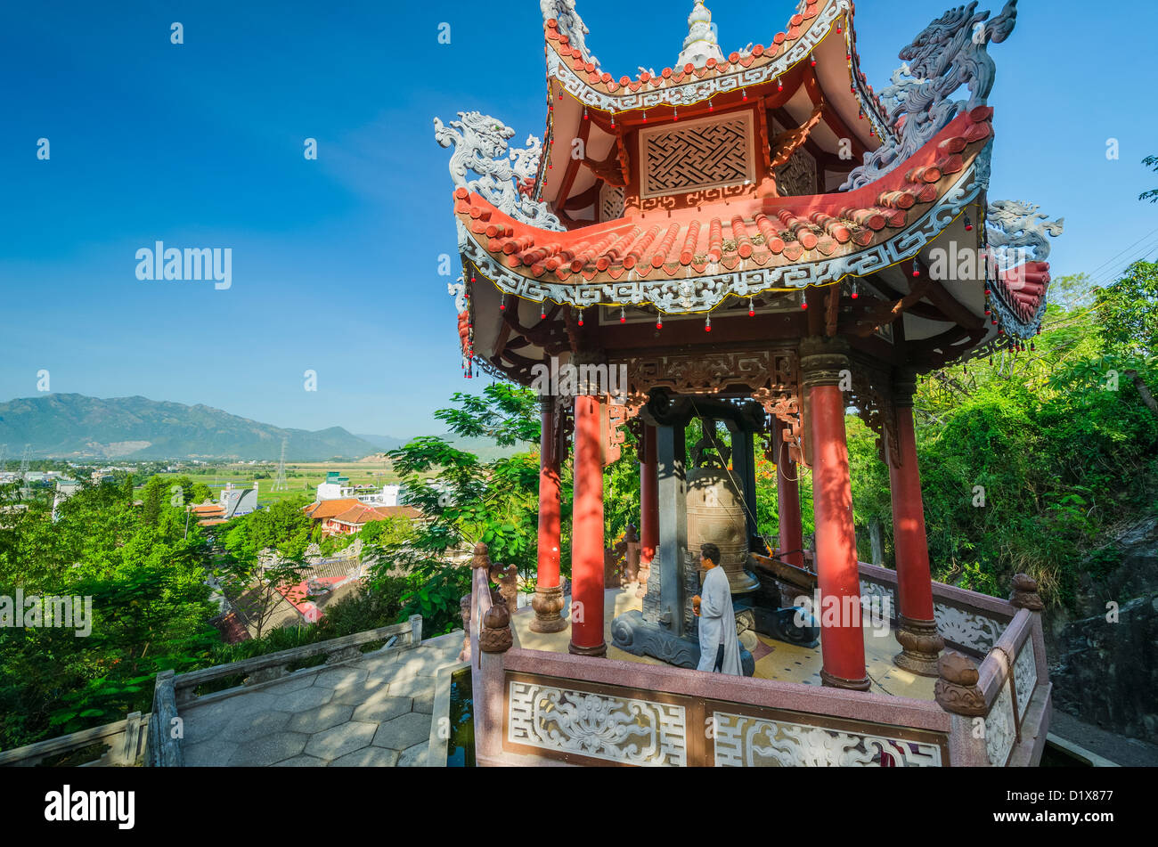 Long Son Pagode. Nha Trang, Vietnam Stockfoto