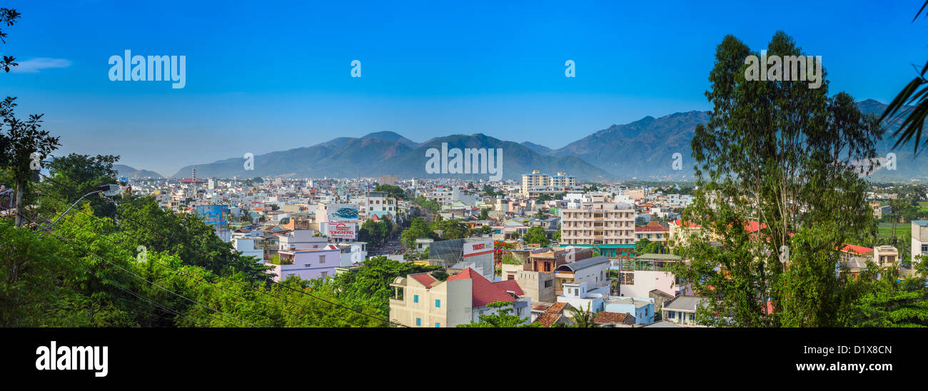 Panoramablick von Nha Trang, Vietnam, Stockfoto