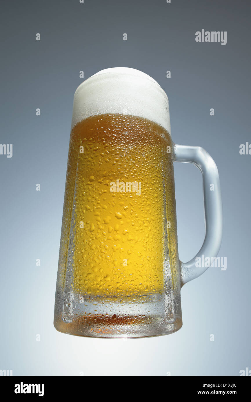 Bier vom Fass Stockfoto