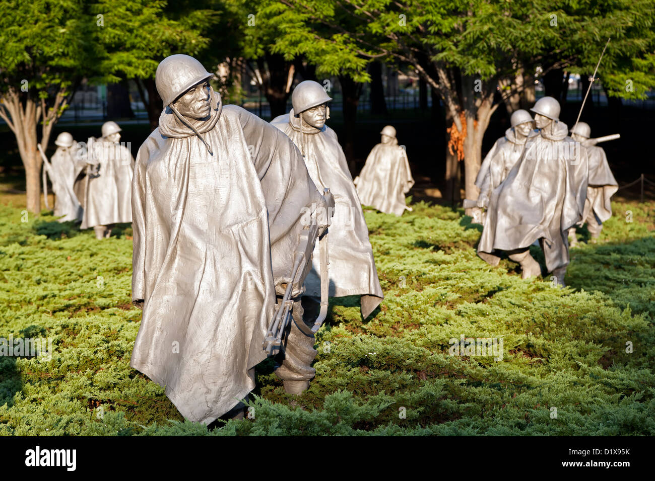 Korean War Veterans Memorial, Washington, DC, USA Stockfoto