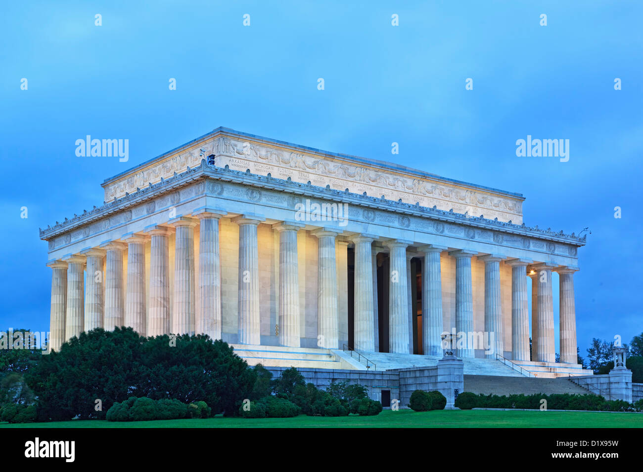 Lincoln Memorial, Washington, DC USA Stockfoto