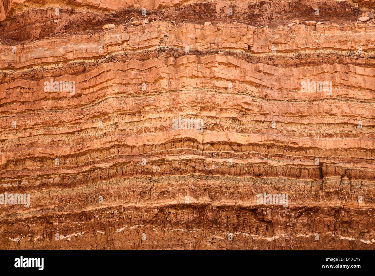 1 Million Jahre aus Sandstein Stockfoto
