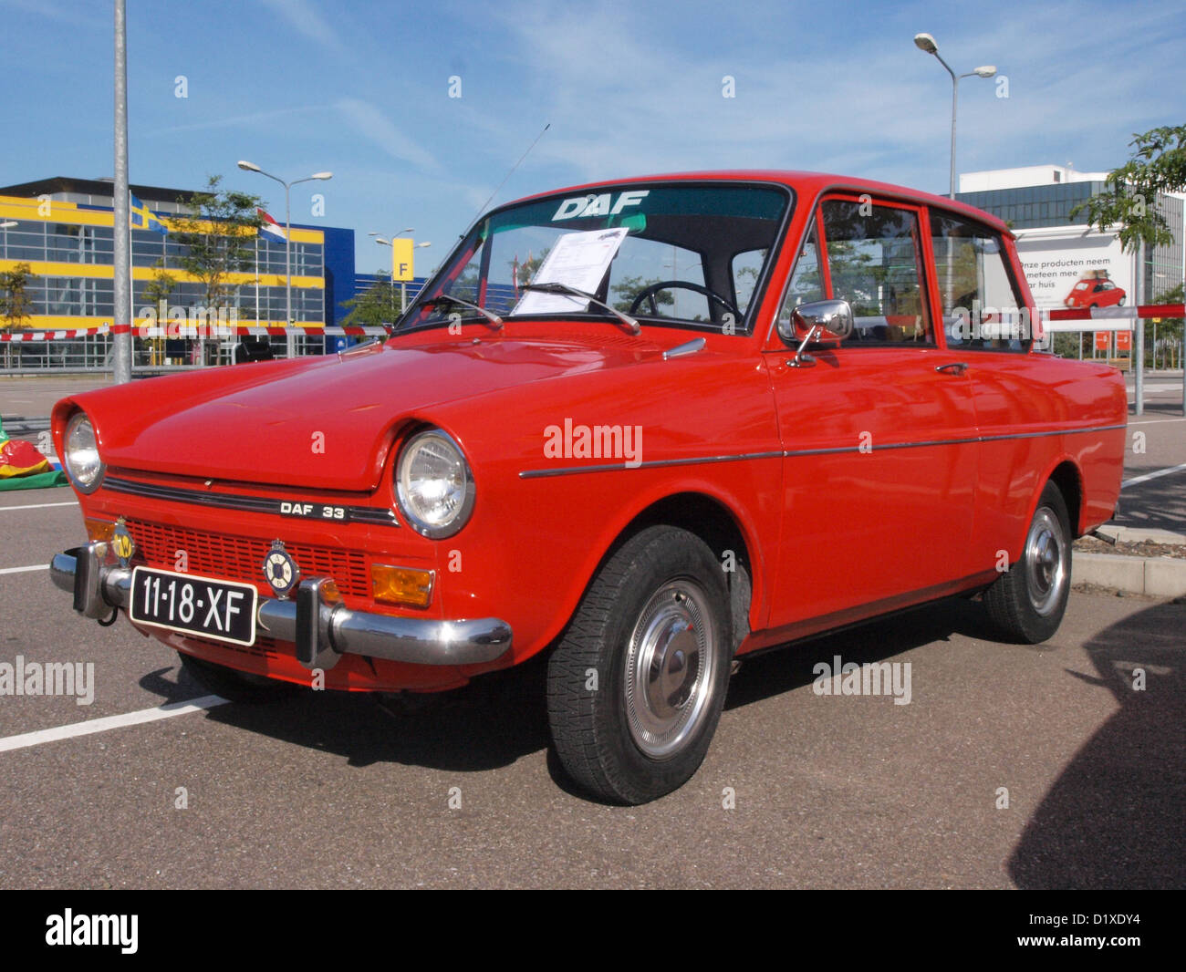 Oldtimer-Meeting Haarlem DAF 33 Stockfoto