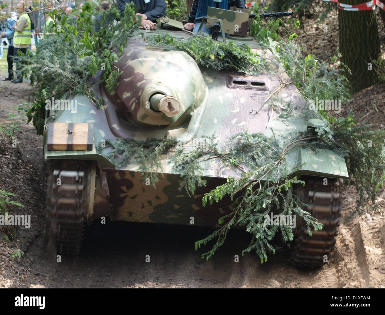 Jagdpanzer 38(t) (Sd.Kfz. 1382) Tank Hetzer (Hetzer) Militracks 2010 Stockfoto