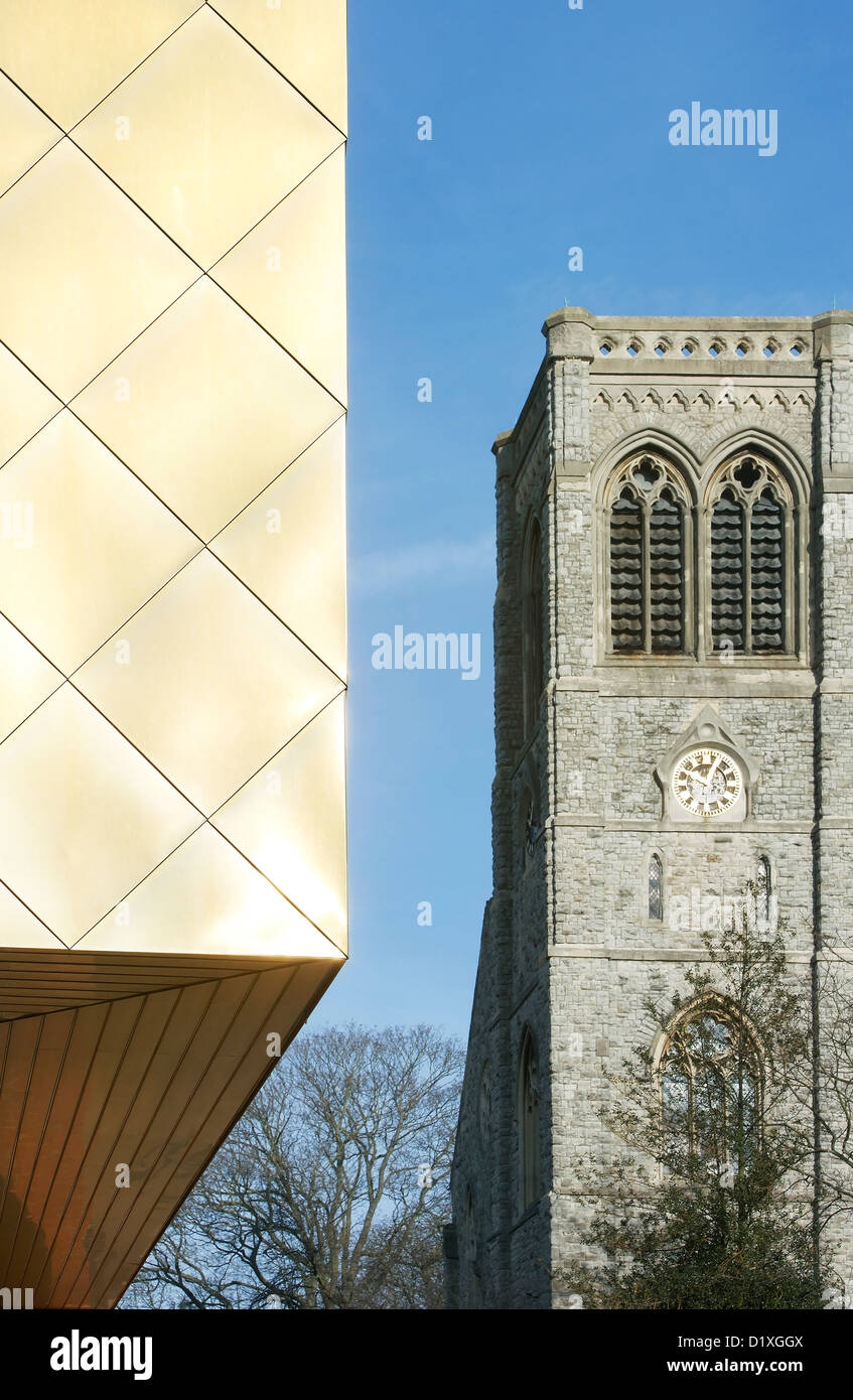 Maidstone Museum, Maidstone, Großbritannien. Architekt: Hugh Broughton Architekten Limited, 2012. Stockfoto