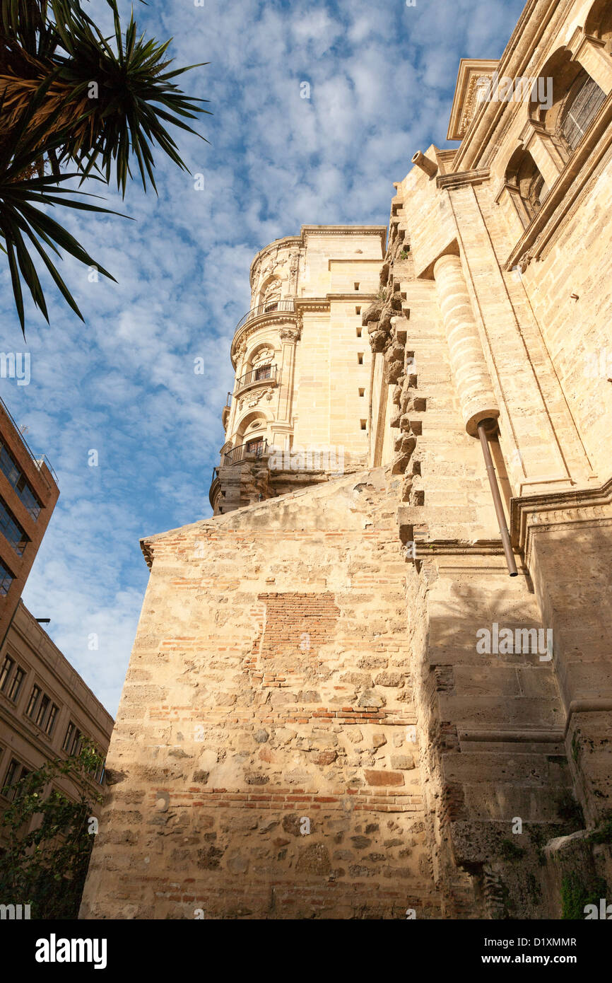 Die Kathedrale in Malaga, Spanien Stockfoto