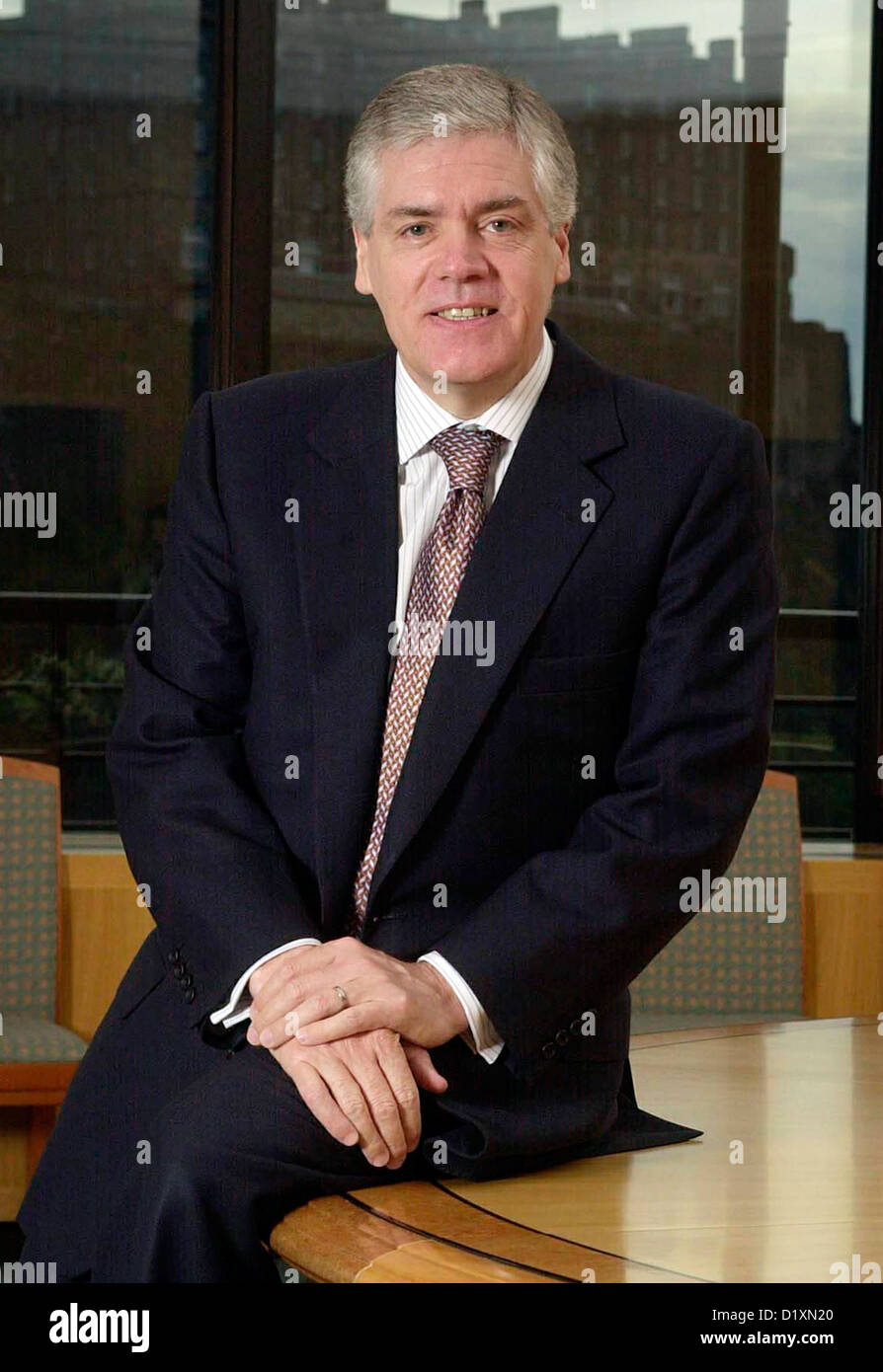 Sir Sandy Crombie Group Chief Executive bei Standard Life und jetzt Vorsitzender des Creative Scotland Stockfoto