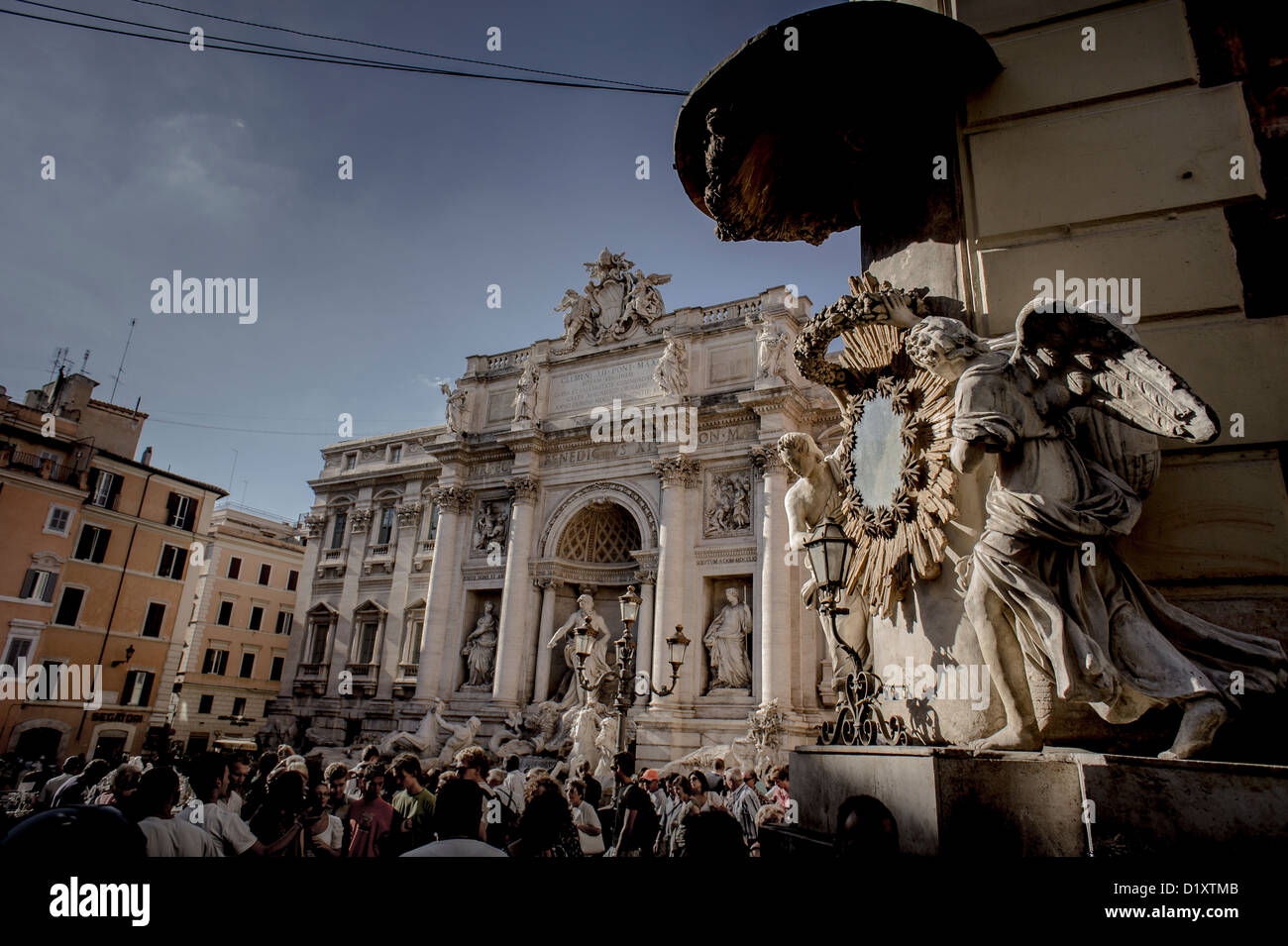 Der Trevi-Brunnen, Rom, Italien Stockfoto