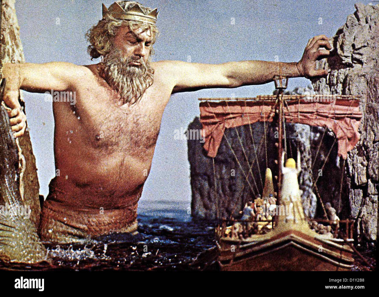 Jason Und Sterben Argonauten Jason Argonauten Neptun Ist Jason Und Seinen Maennern Wohlgesonnen Mit Seiner Fuhrt Kraft Stockfotografie Alamy